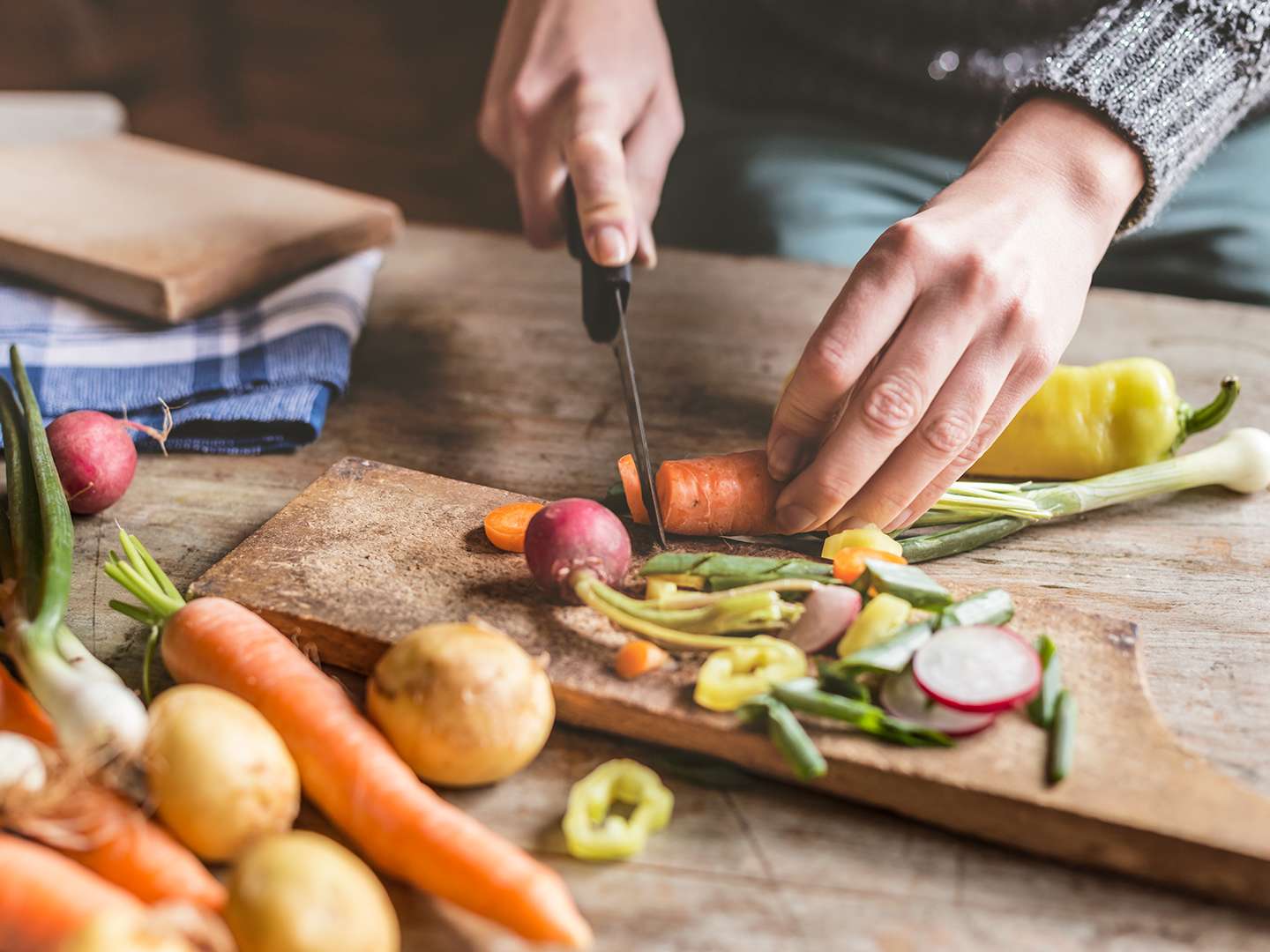 Naturbelassenes Kochen