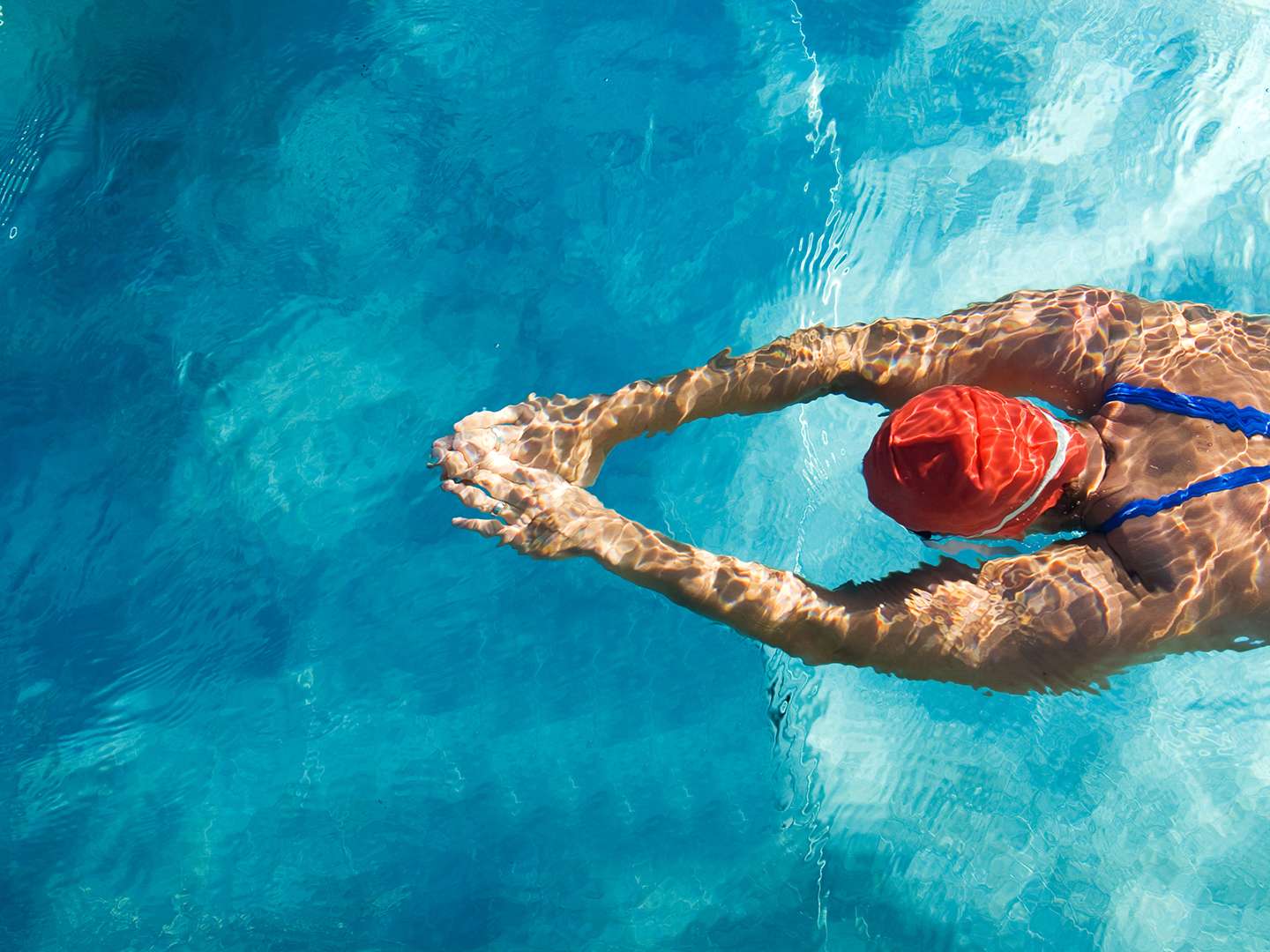 Schwimmen ist auch für HIV-Postive gut